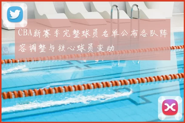 CBA新赛季完整球员名单公布各队阵容调整与核心球员变动